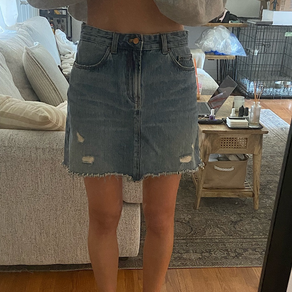 Zara jean skirt - size 28